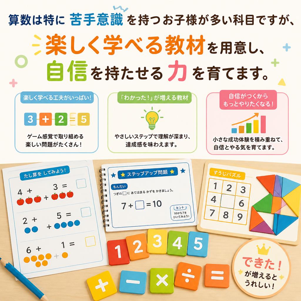 算数を楽しく！