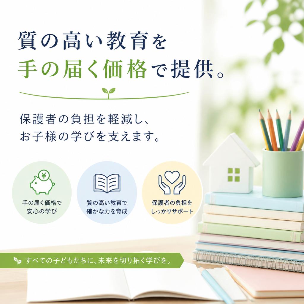 リーズナブルな料金設定