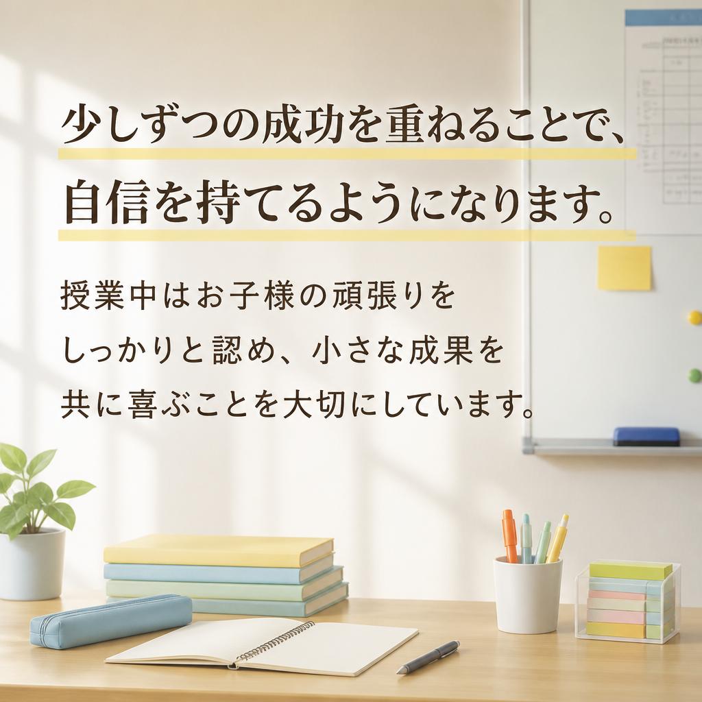 成功体験の積み重ね