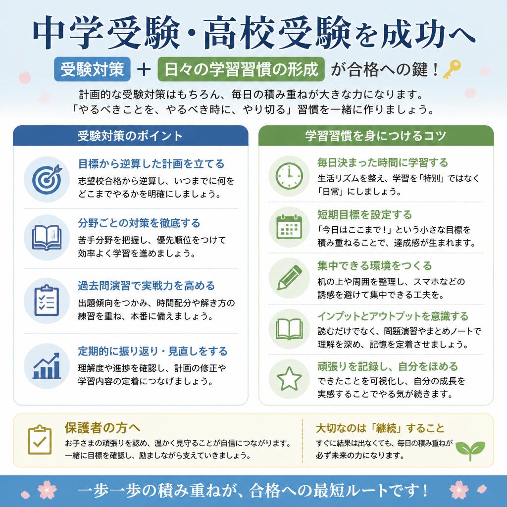 5. 学習習慣の見直し