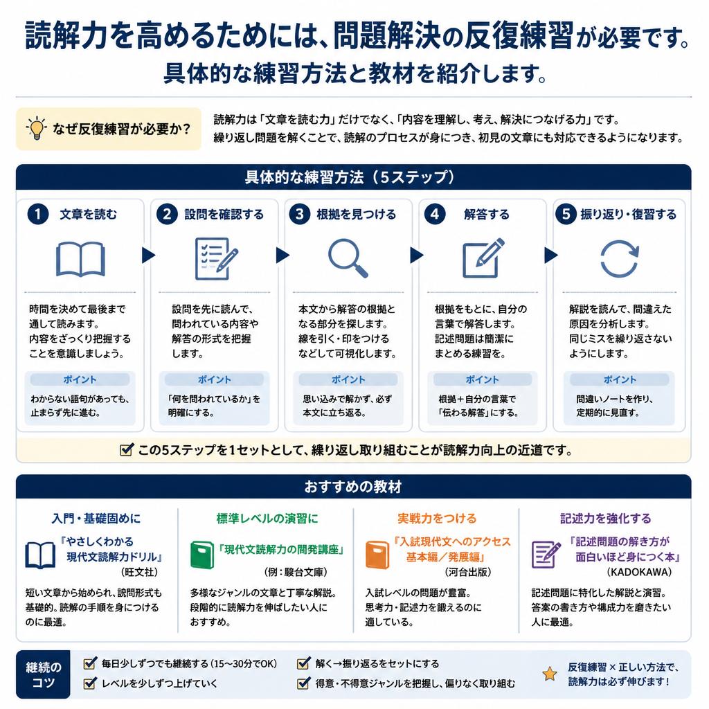 ステップ3: 問題解決の練習と反復