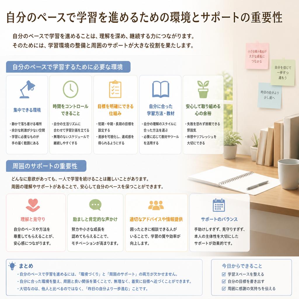 5. 環境の重要性と最適化の方法