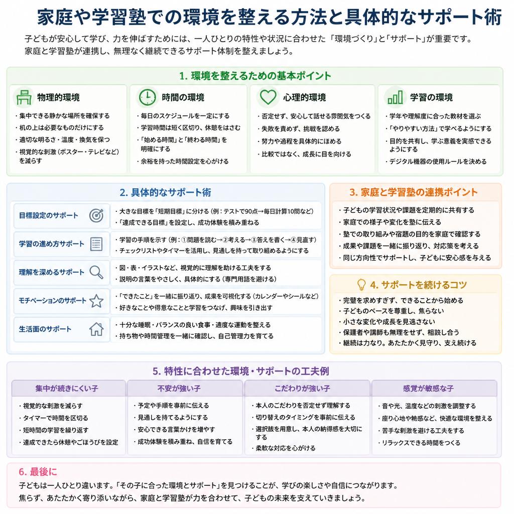 4. 学びのサポート術:環境作りとフォロー